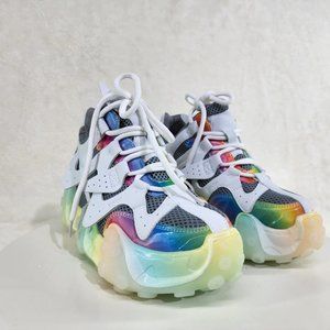 Multi Color Carambola 02 Sneaker Wedges By Anthony Wang